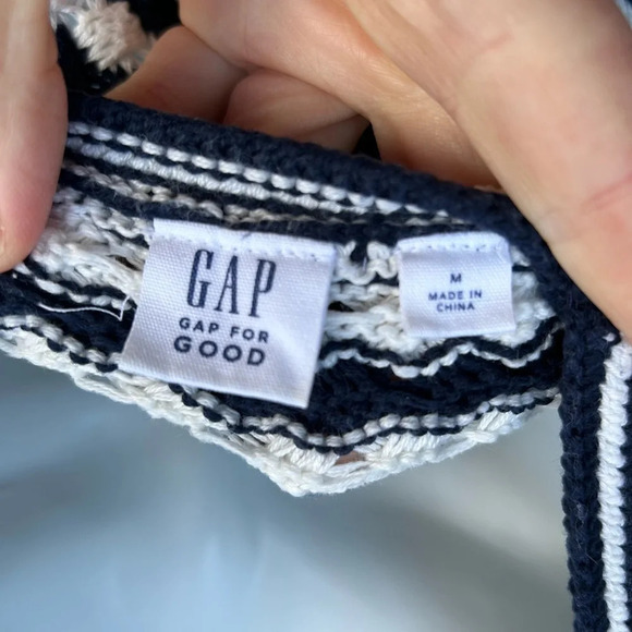 Gap Crochet Sweater Vest Tank Top, Medium - Picture 9 of 12